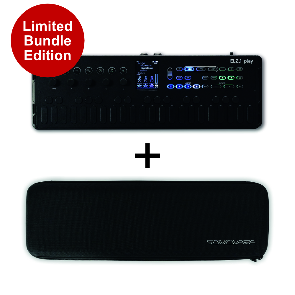 ELZ_1 play V2 - Bundle Edition inkl. Case, Black